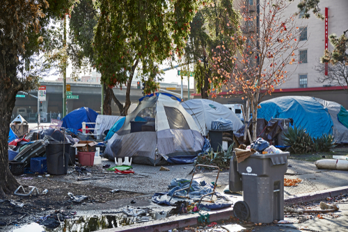 Homeless Encampments Expand Amid Soaring Rents and Eviction Crisis
